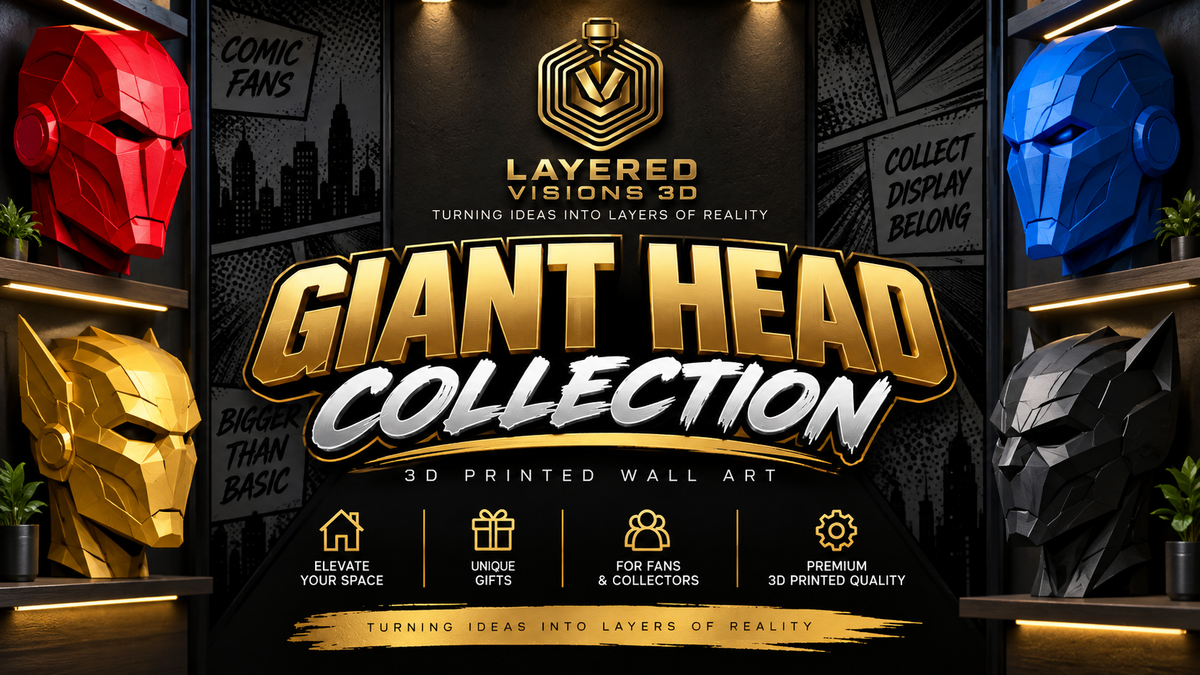 Comic Giant Head Collection