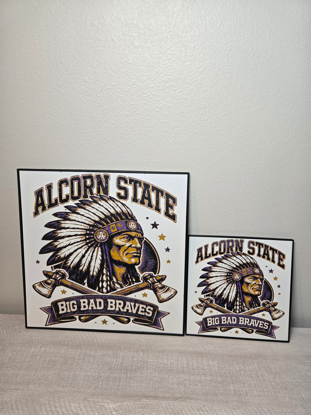 Alcorn State "Big Bad Braves" Wall Art