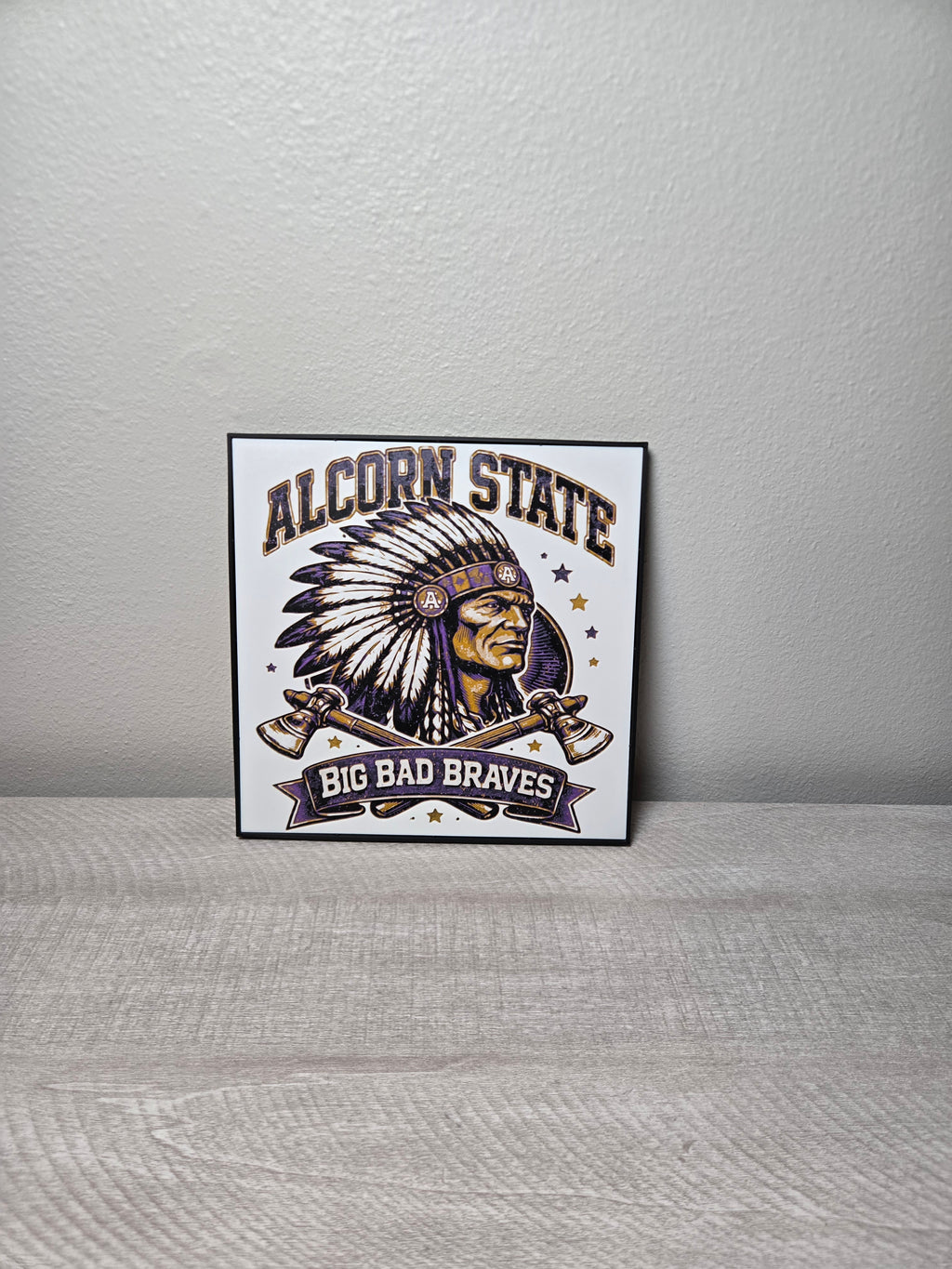 Alcorn State "Big Bad Braves" Wall Art