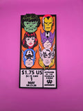 Avengers Inspired Comic Corner Box