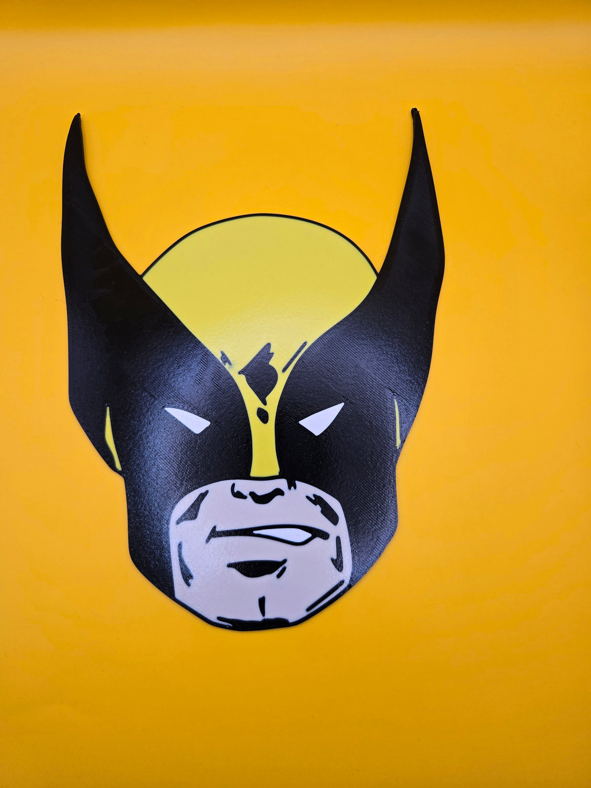 Wolverine Giant Head 3D Printed Wall Art