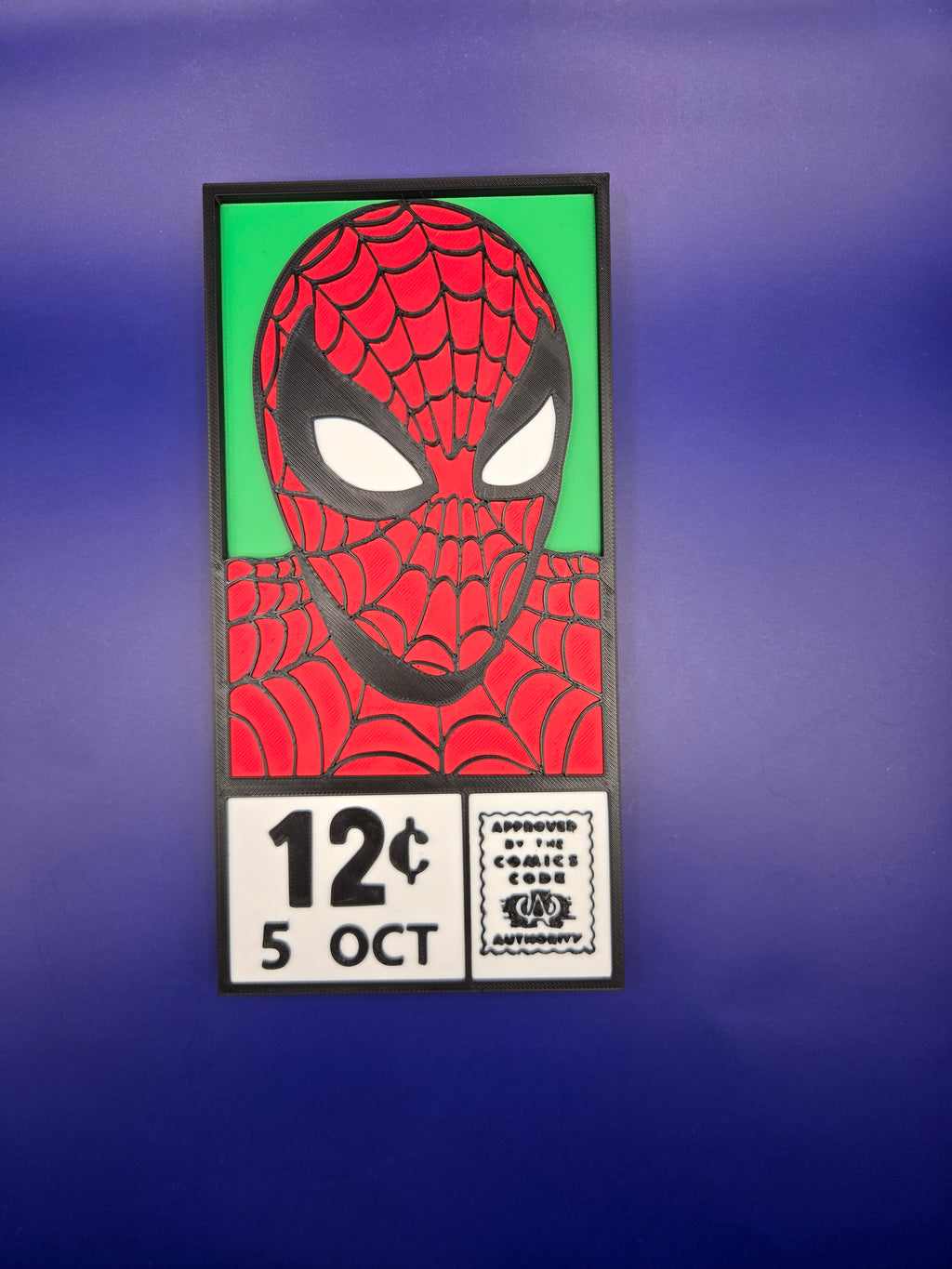 Spidey Head Comic Cover Box
