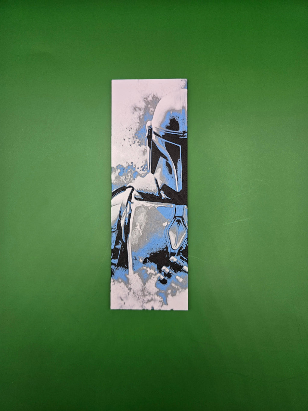 Mandalorian-Inspired 3D Printed Bookmark
