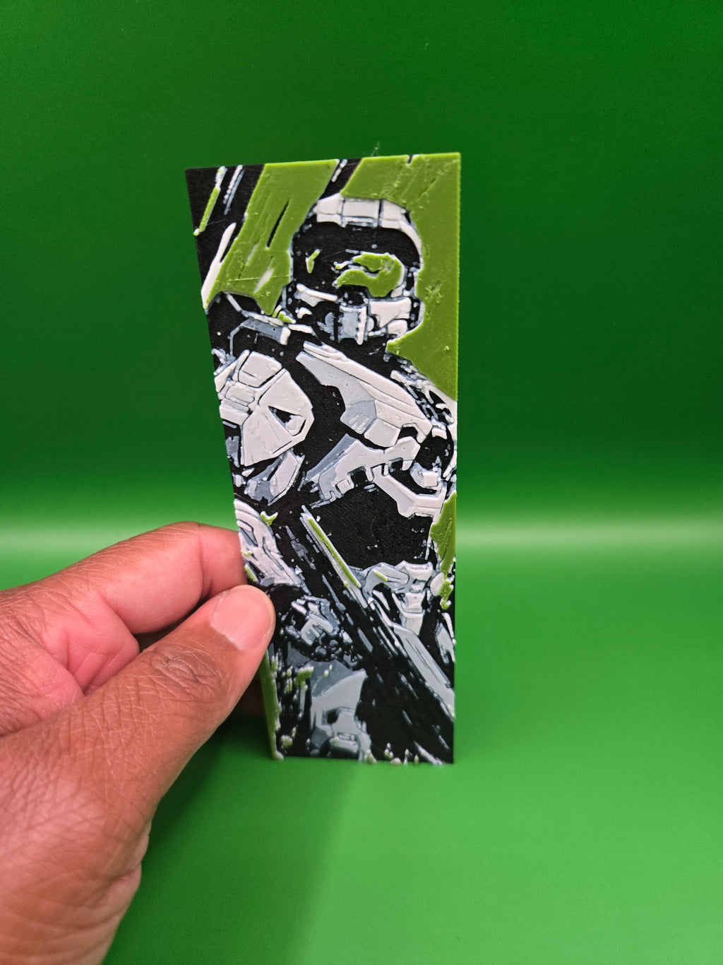 Halo Master Chief 3D Printed Bookmark