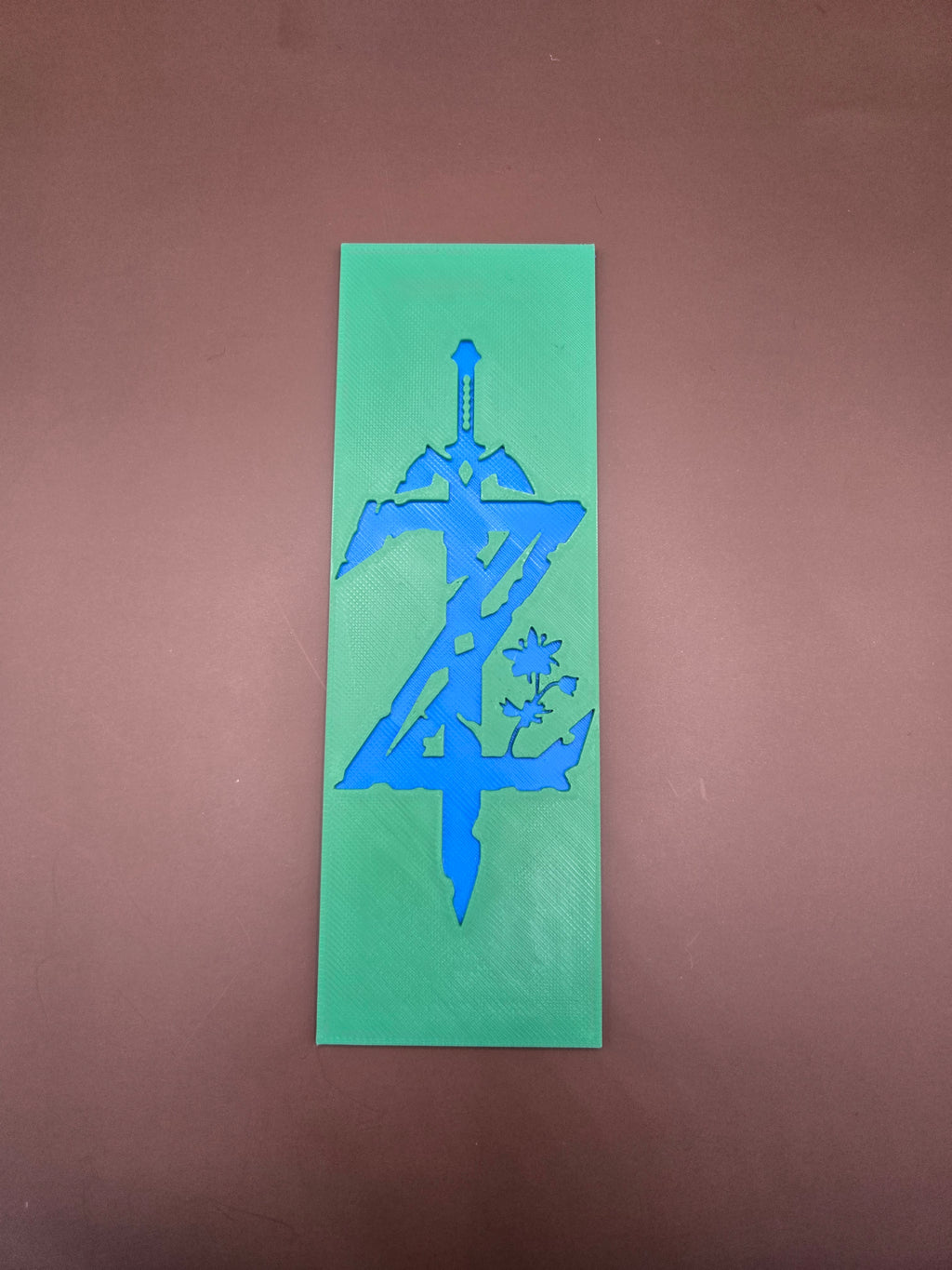Legend of Zelda 3D Printed Bookmark