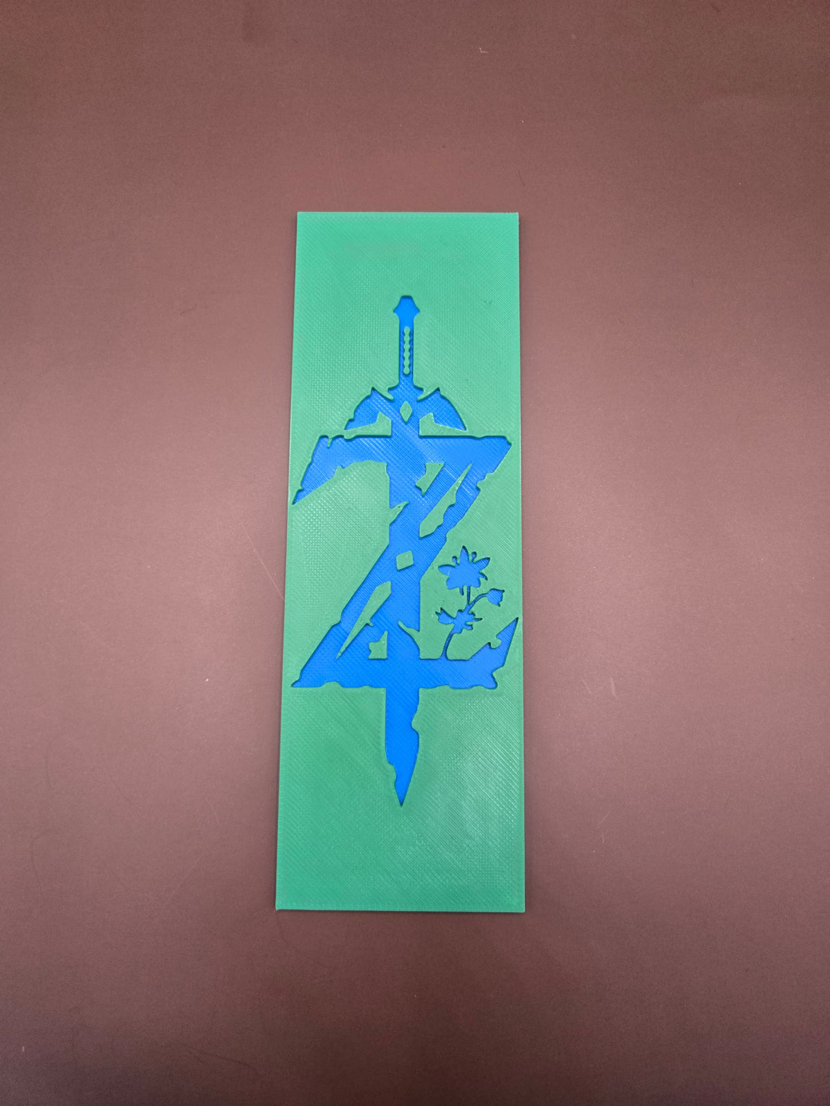 Legend of Zelda 3D Printed Bookmark