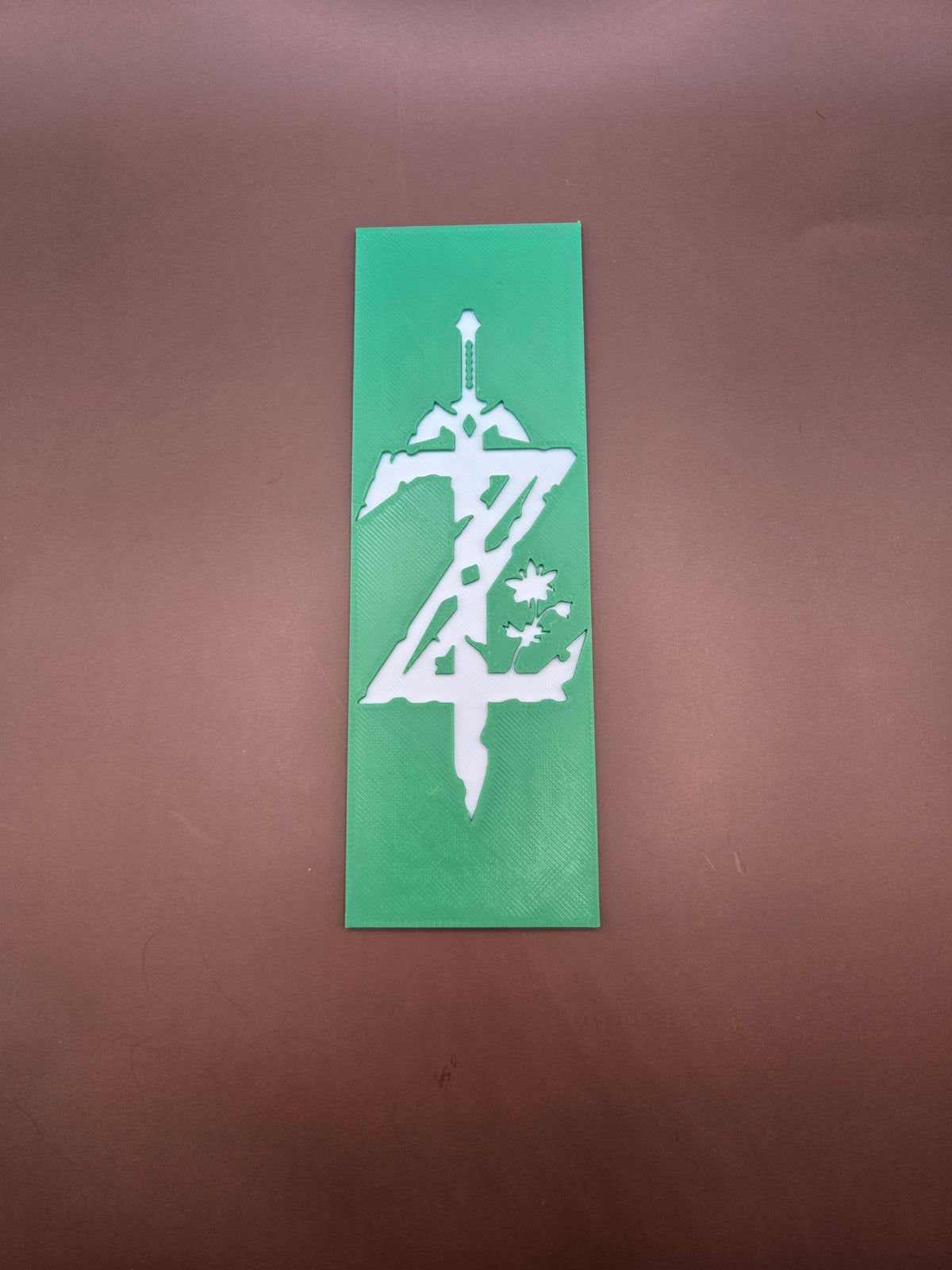 Legend of Zelda 3D Printed Bookmark