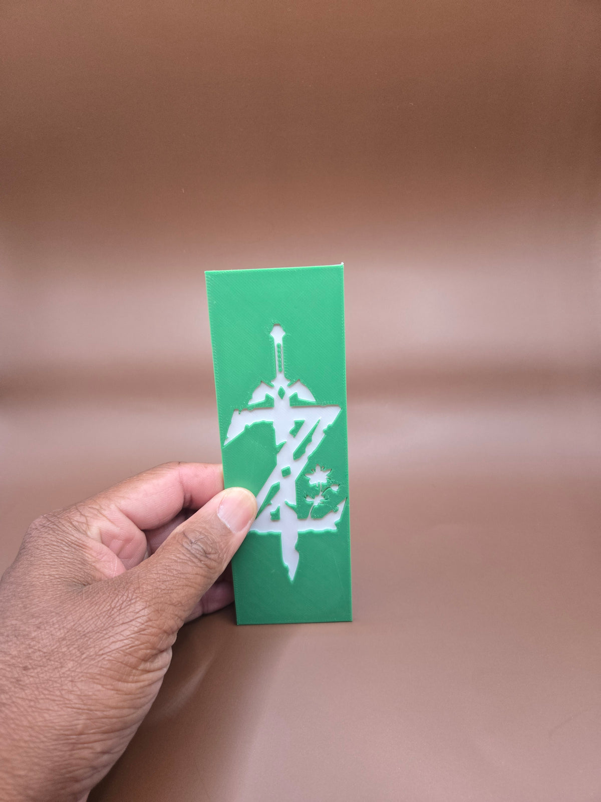 Legend of Zelda 3D Printed Bookmark