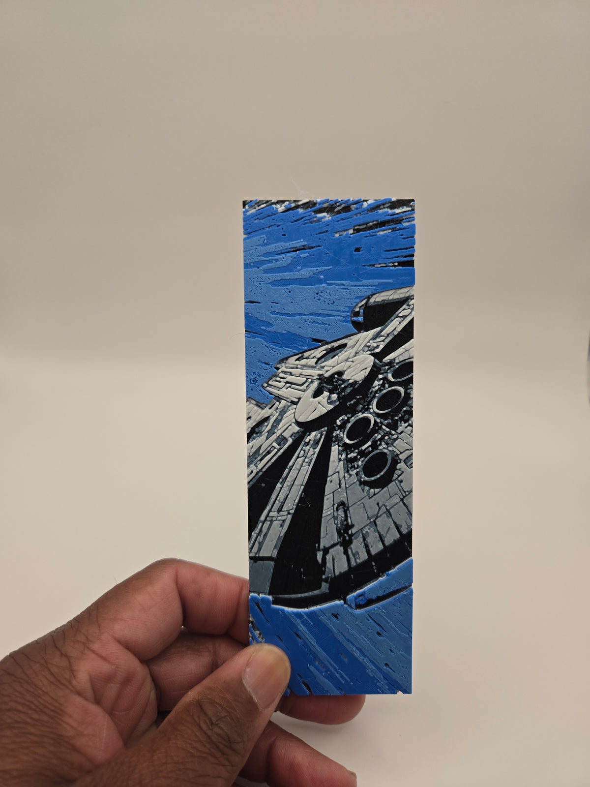 Millennium Falcon 3D Printed Star Wars Bookmark