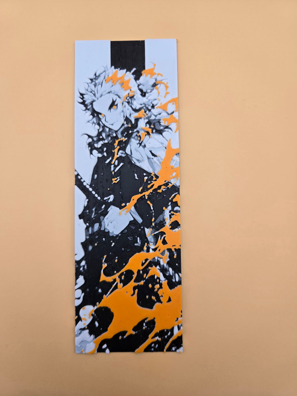 Kyojuro Rengoku 3D Printed Demon Slayer Bookmark