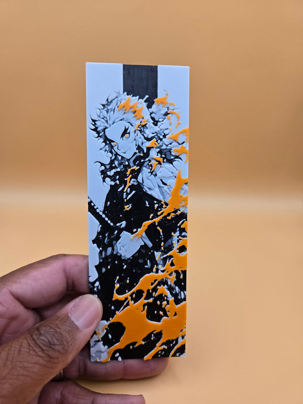 Kyojuro Rengoku 3D Printed Demon Slayer Bookmark