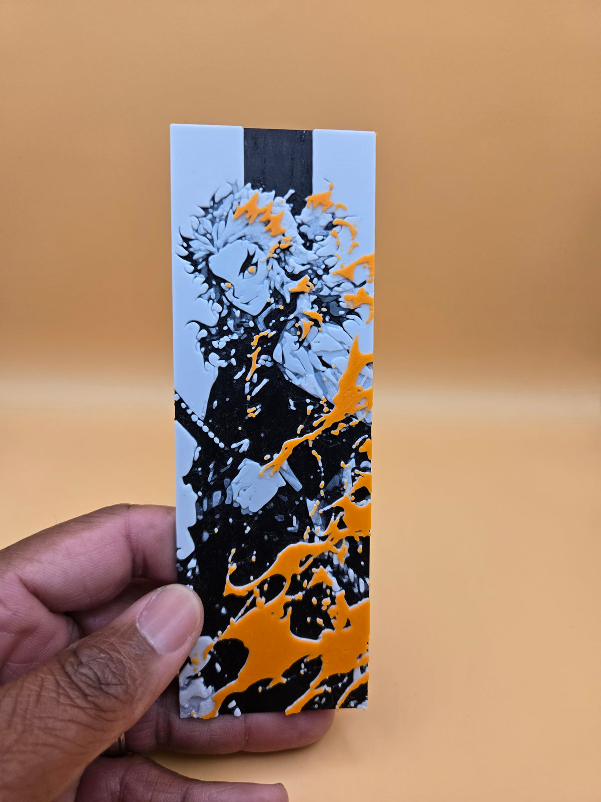 Kyojuro Rengoku 3D Printed Demon Slayer Bookmark