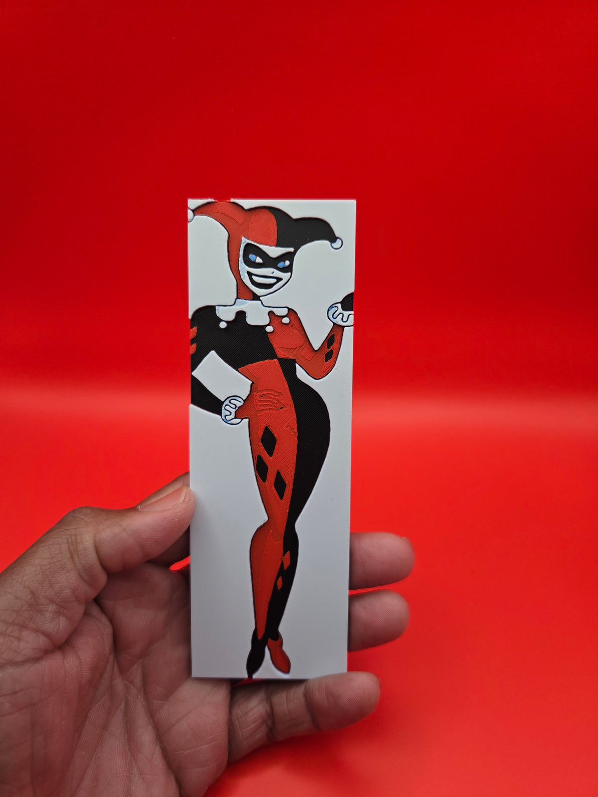 Harley Quinn 3D Printed DC Comics Bookmark