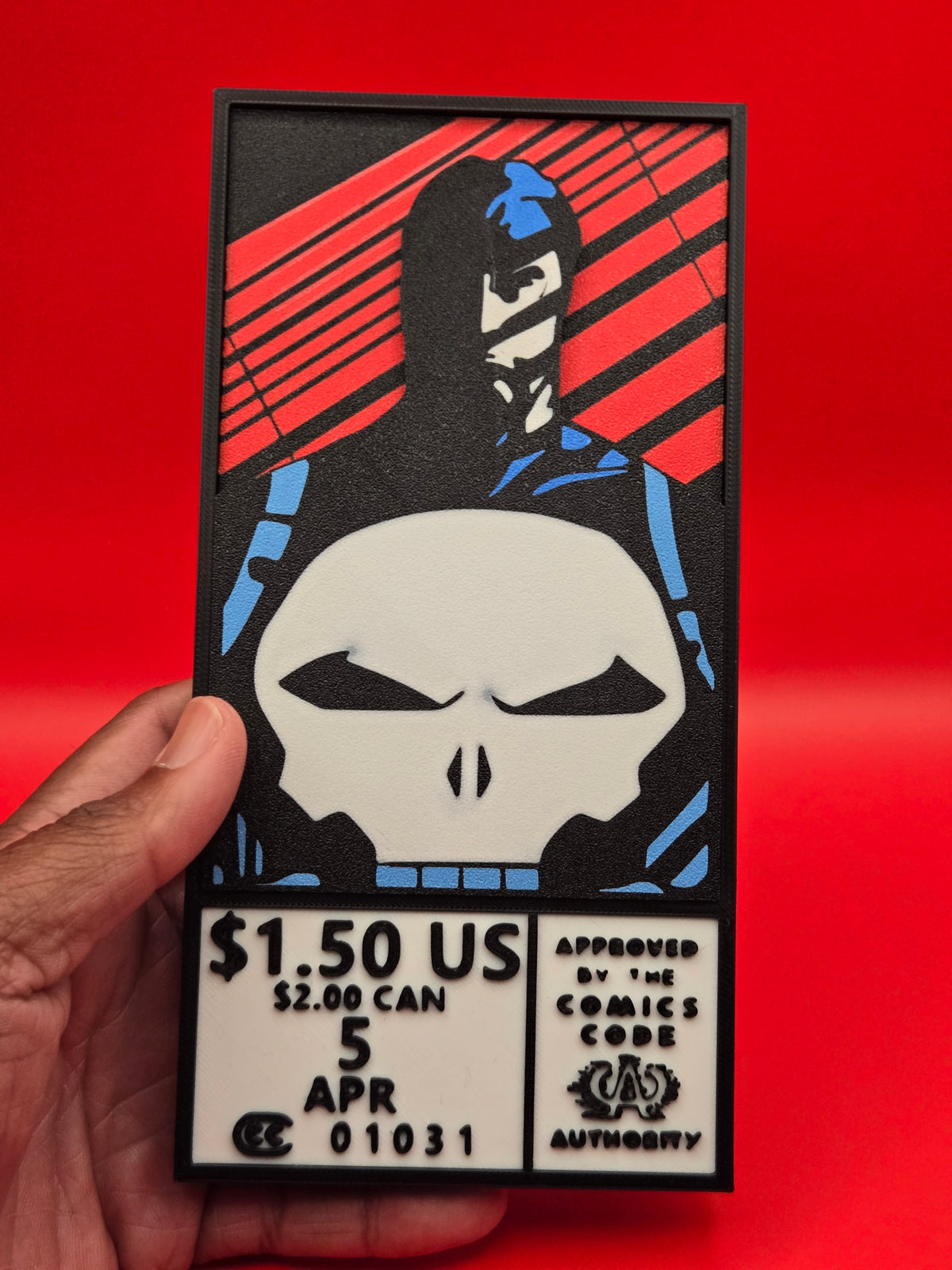 Punisher Comic Corner Box