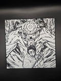 Yuta Okkotsu & Rika Jujutsu Kaisen HueForge 3D Printed Wall Art