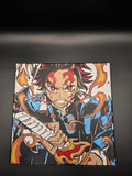 Tanjiro Demon Slayer HueForge 3D Printed Wall Art