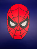 Spider-Man Giant Head 3D Printed Wall Art
