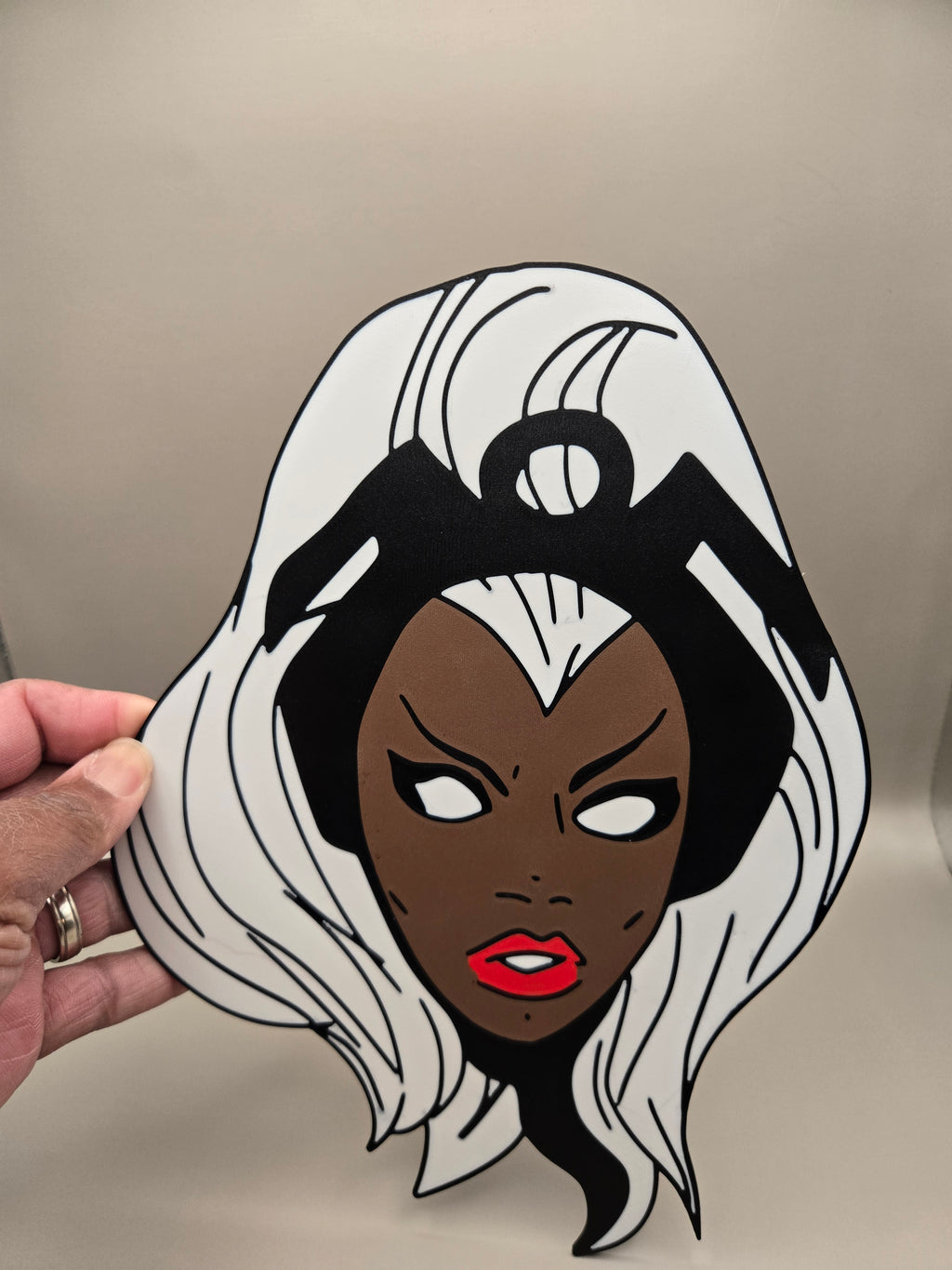 Storm Giant Head 3D Printed Wall Art