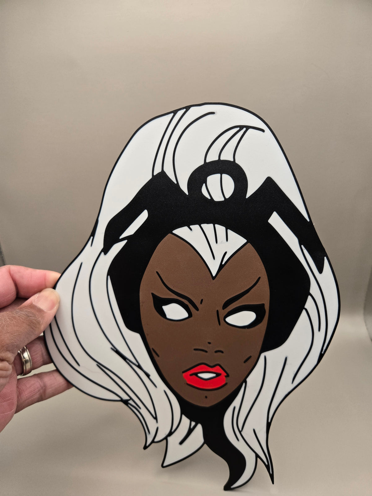 Storm Giant Head 3D Printed Wall Art