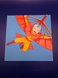 Aang 3D Printed HueForge Avatar Wall Art