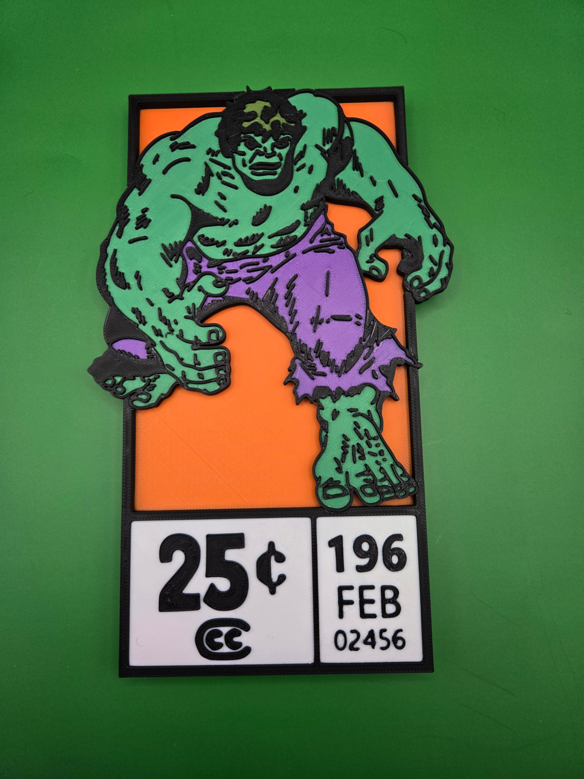 Hulk Comic Book Corner Box