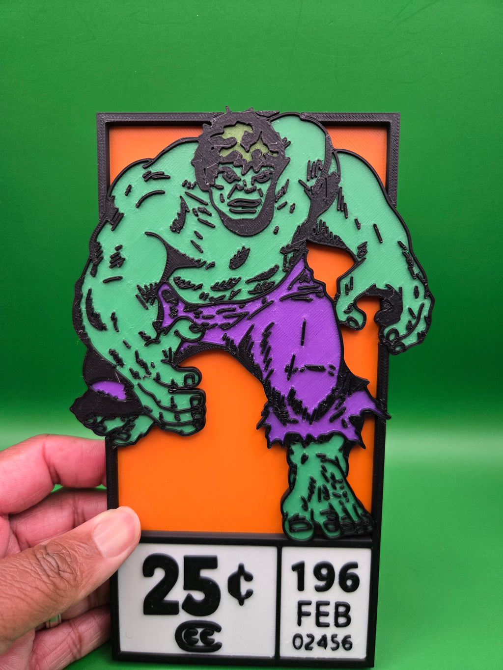 Hulk Comic Book Corner Box