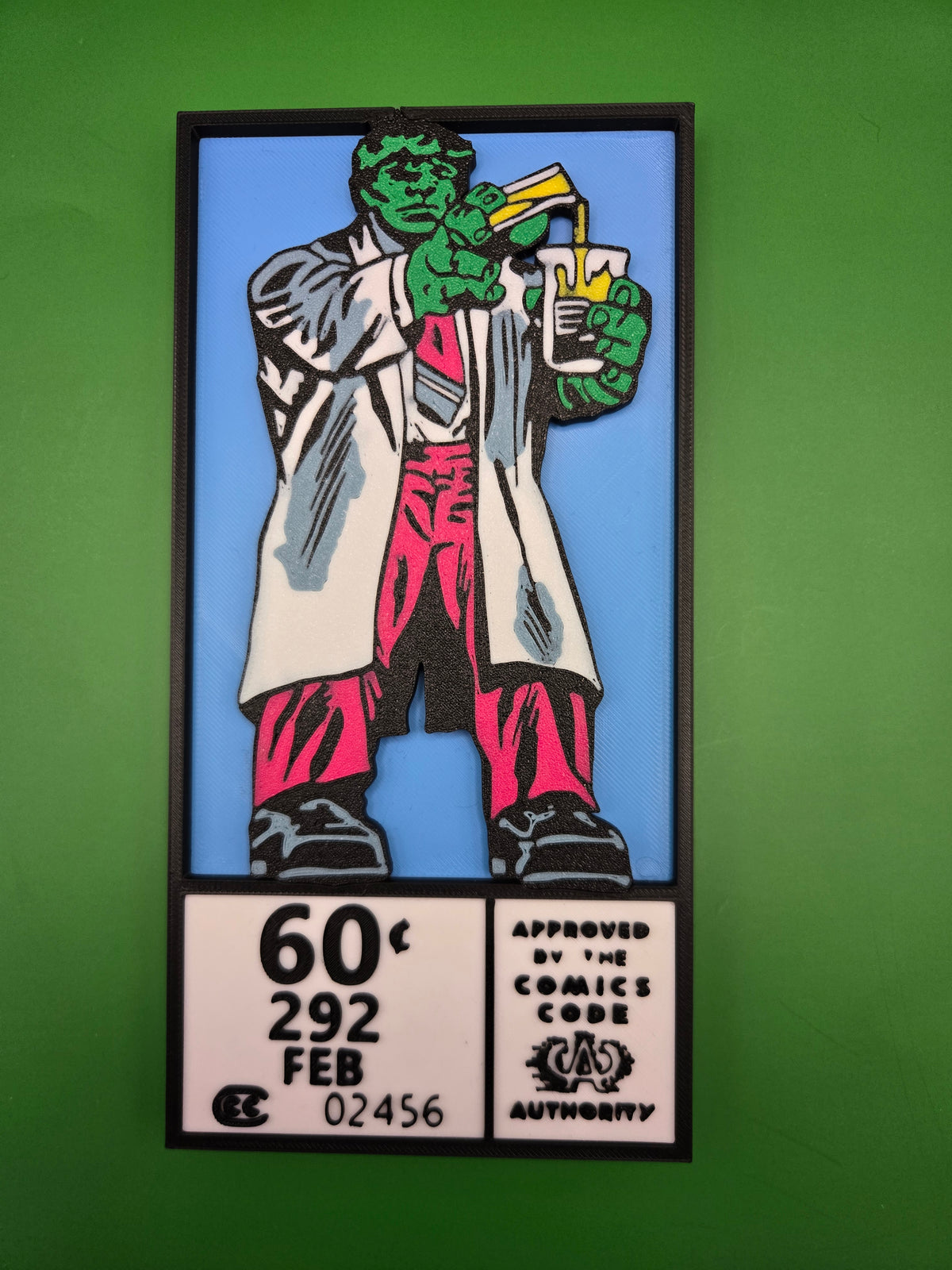Professor Hulk Comic Book Corner Box