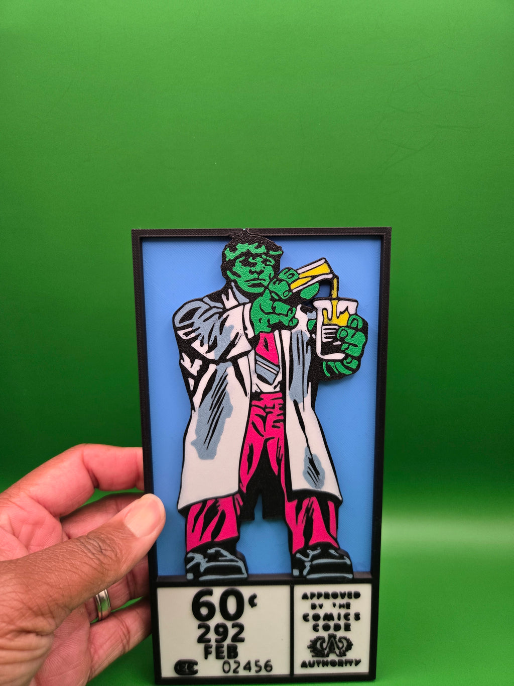 Professor Hulk Comic Book Corner Box