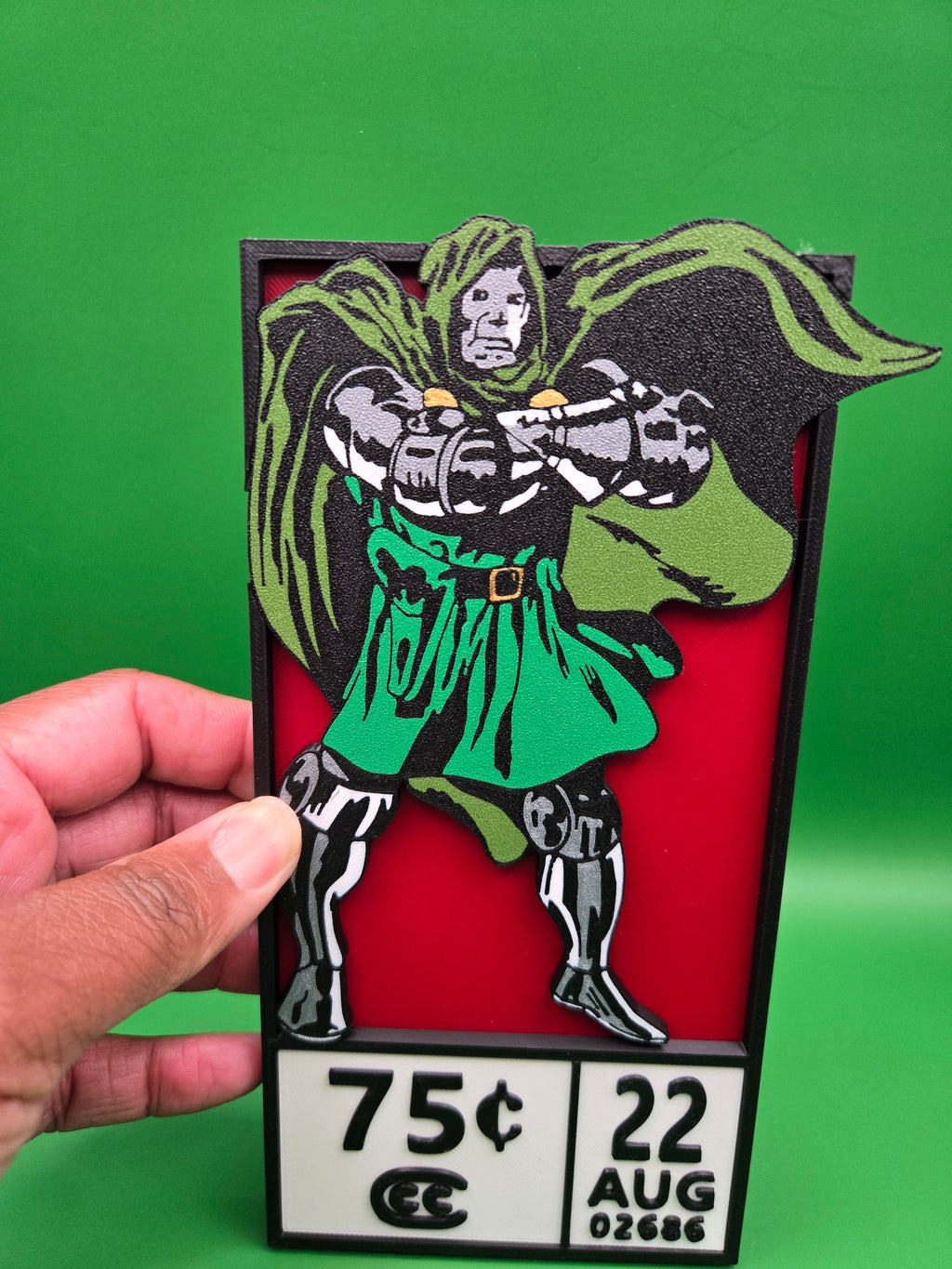 Doctor Doom Comic Book Corner Box