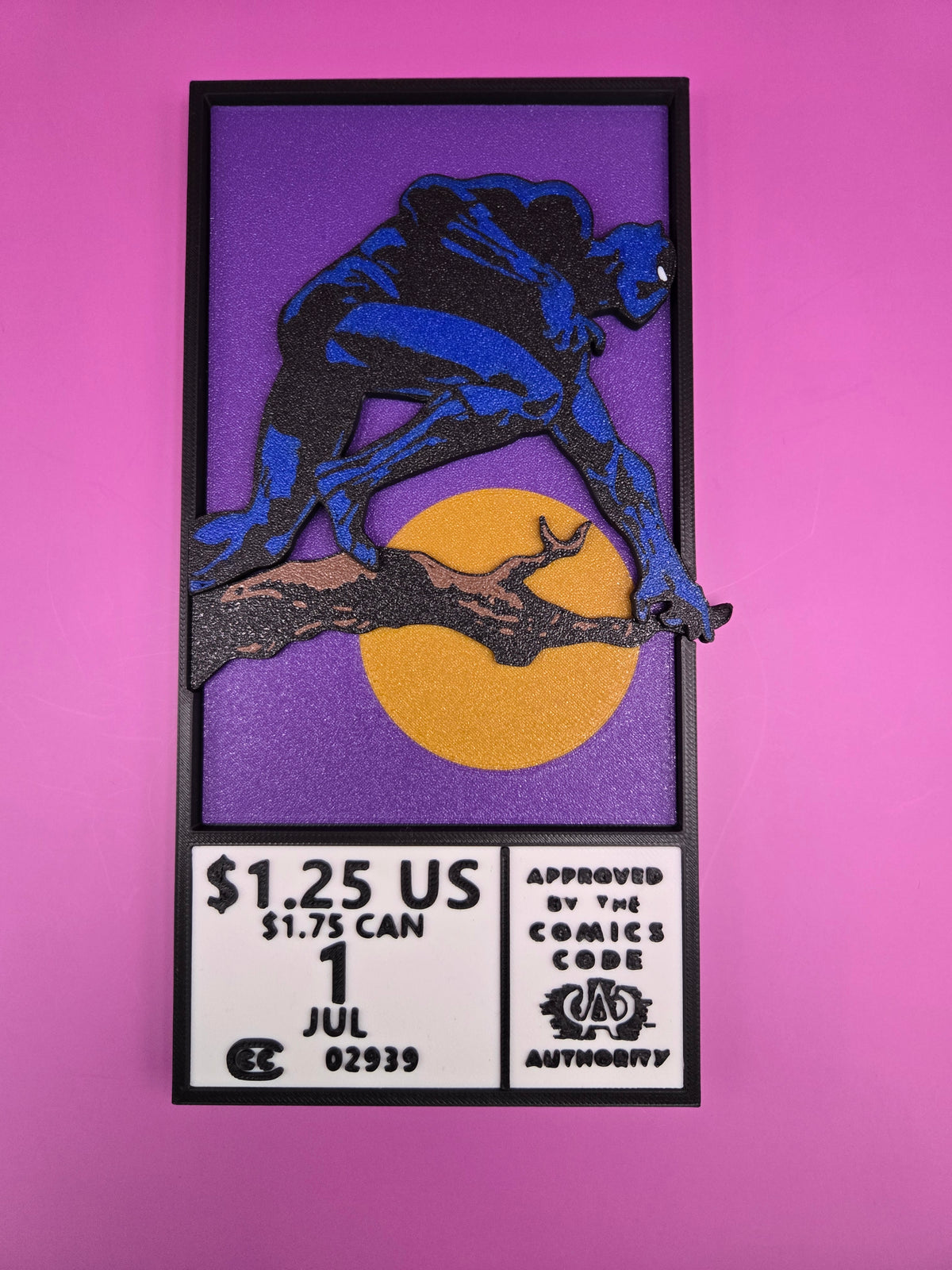 Black Panther Comic Book Corner Box