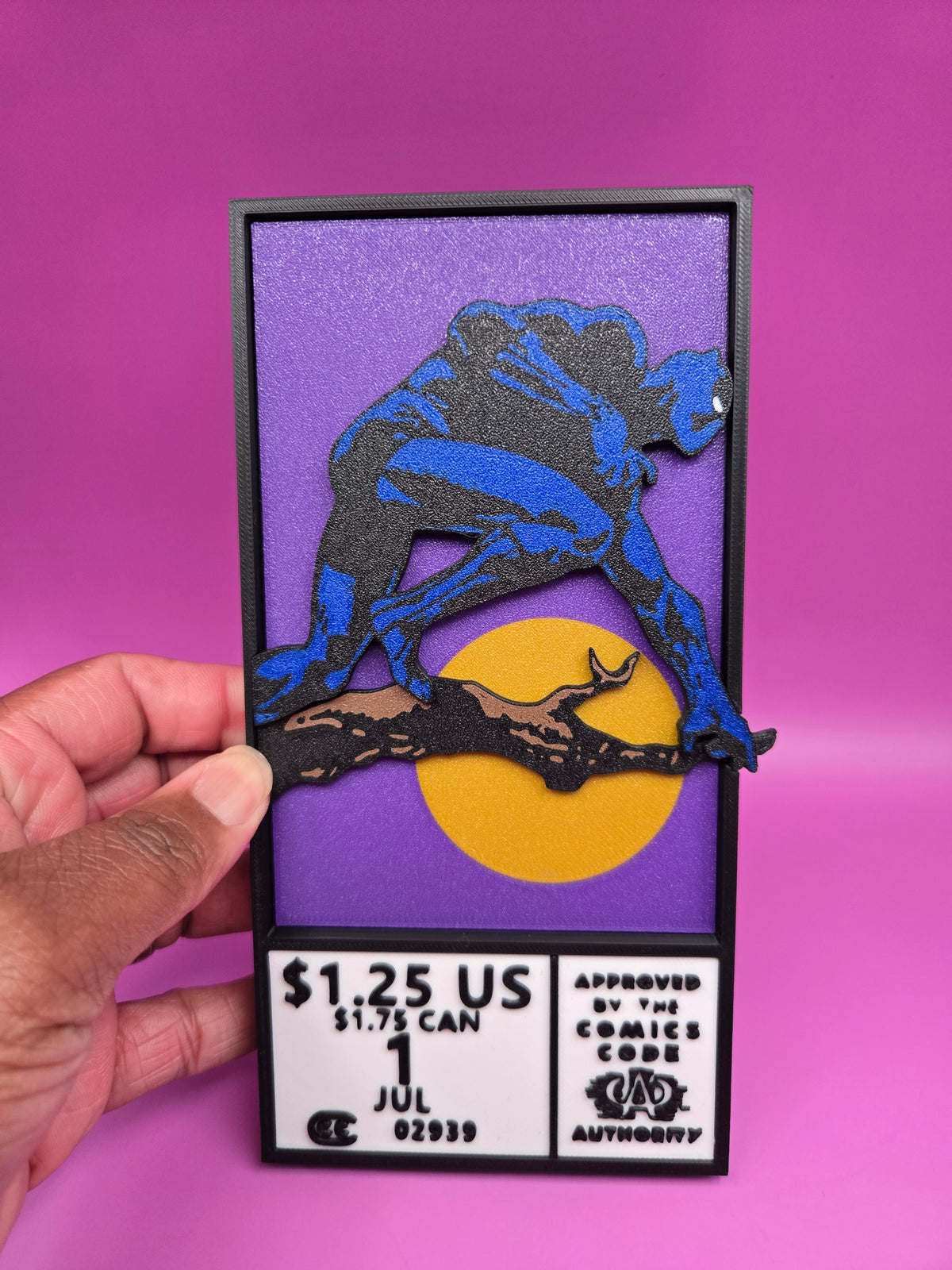 Black Panther Comic Book Corner Box