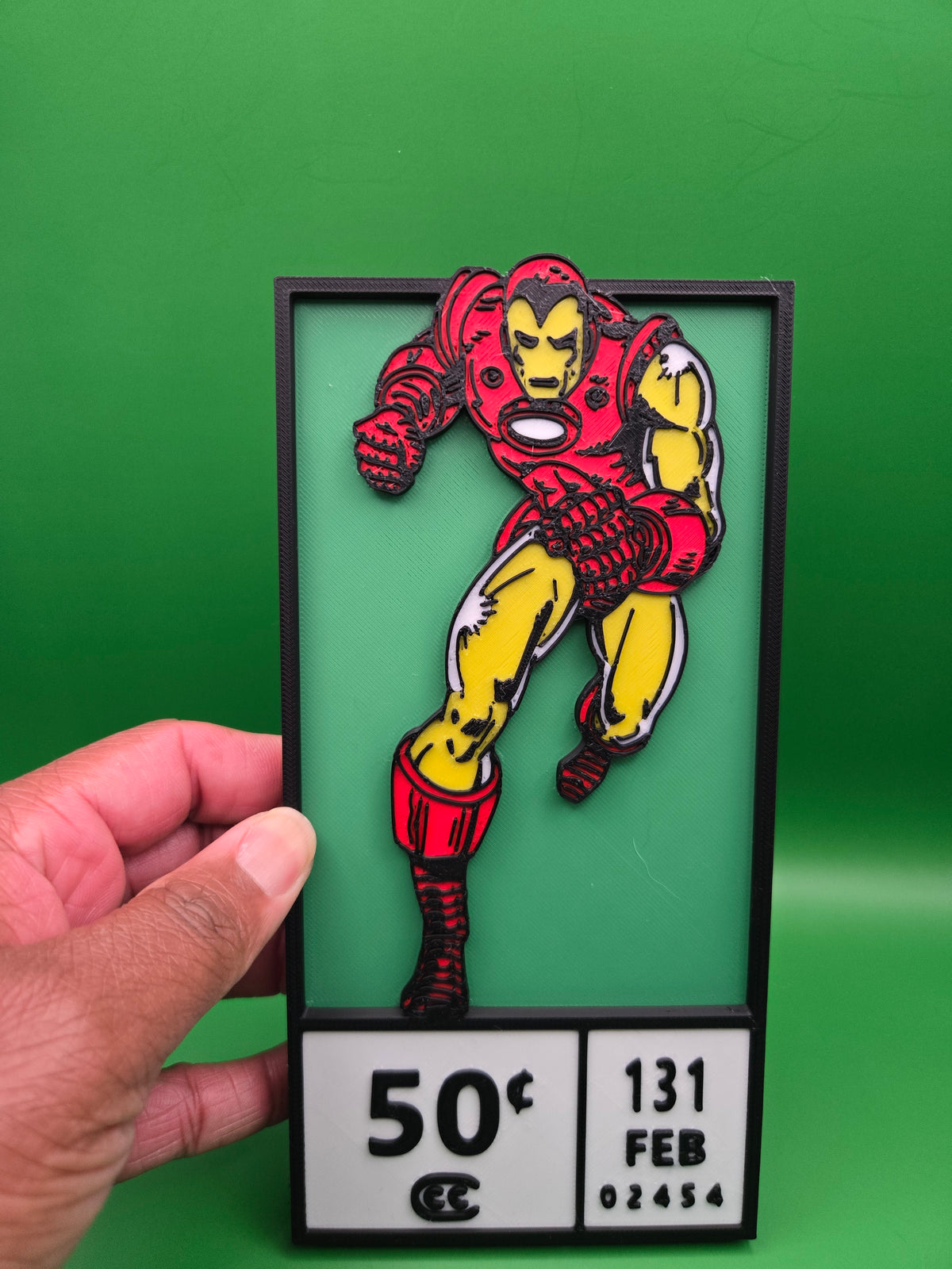 Iron Man Comic Corner Box