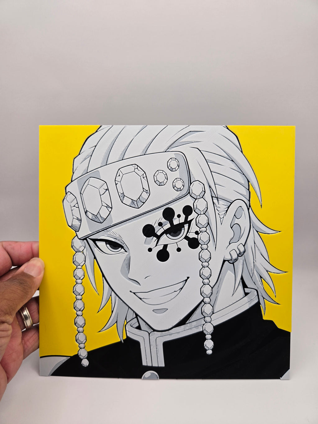 Tengen Demon Slayer HueForge 3D Printed Wall Art