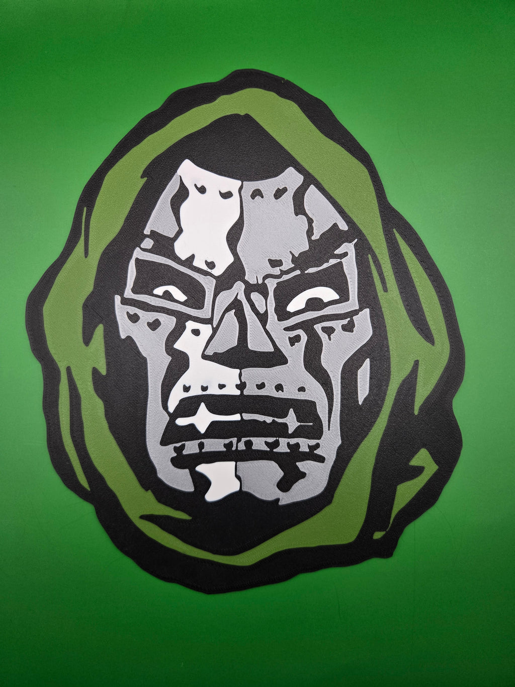 Dr. Doom Giant Head Wall Art