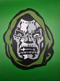 Dr. Doom Giant Head Wall Art