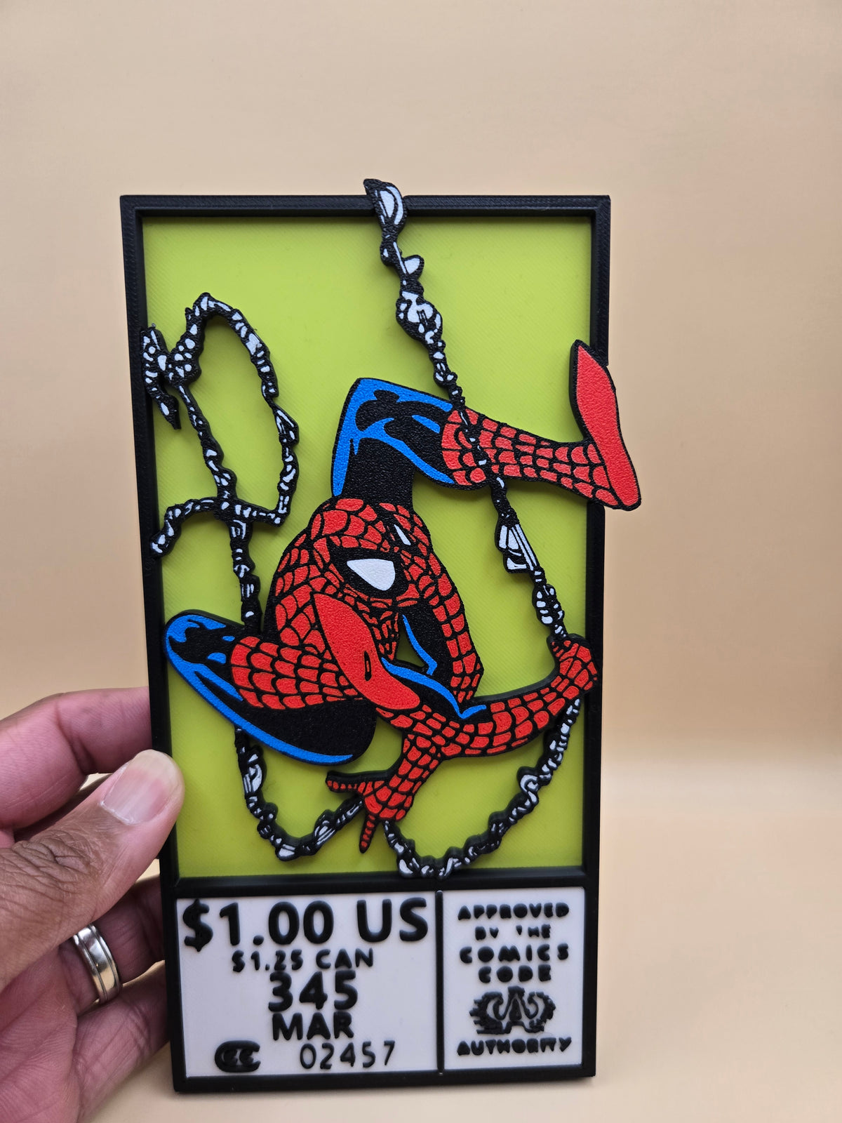 Spider-Man Swing Comic Corner Box