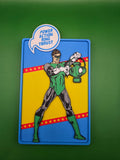 Green Lantern Comic Corner Box – 3D Printed DC Wall Art