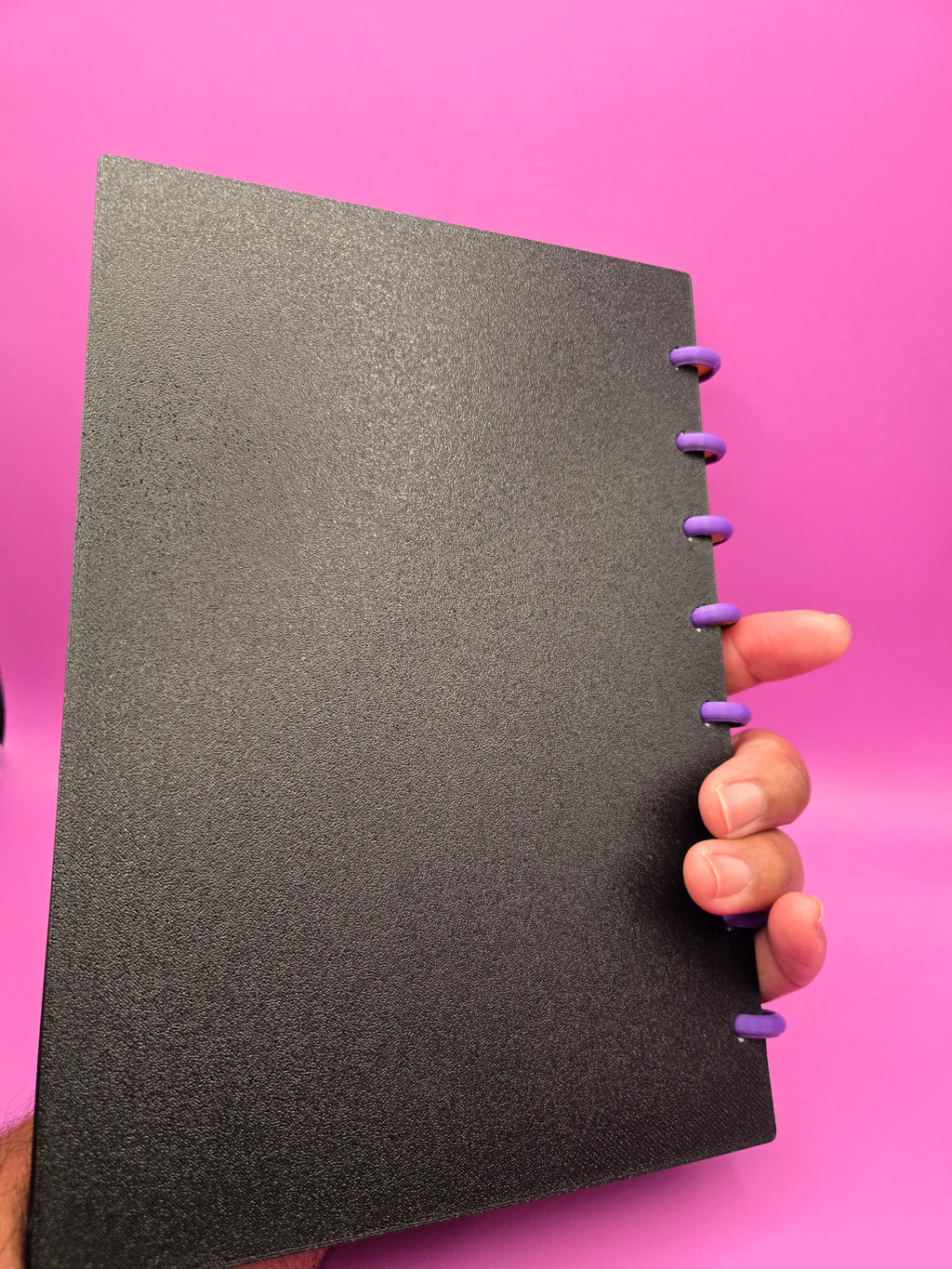 Alcorn State Inspired 3D Printed Notebook – Purple & Gold Braves Journal