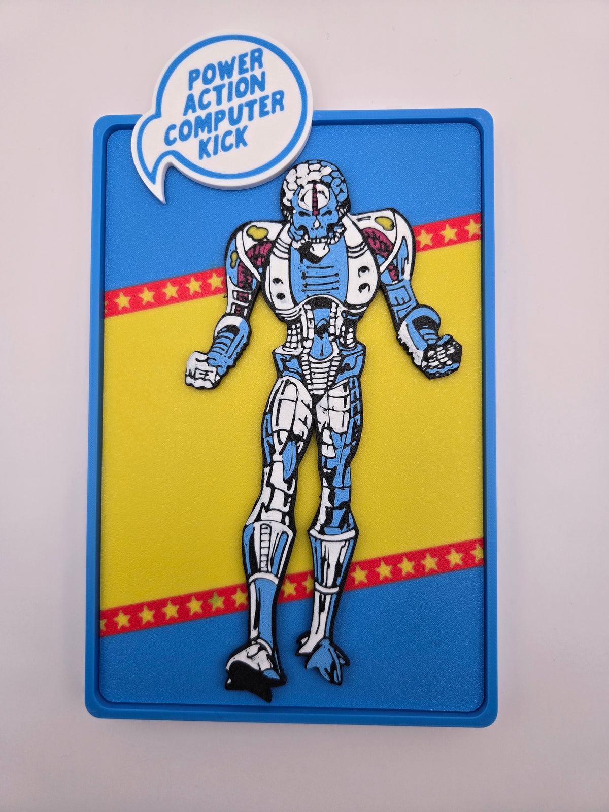 Brainiac Comic Corner Box – 3D Printed DC Comics Wall Art