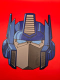 Optimus Prime Giant Head Wall Art | 3D Printed Transformers