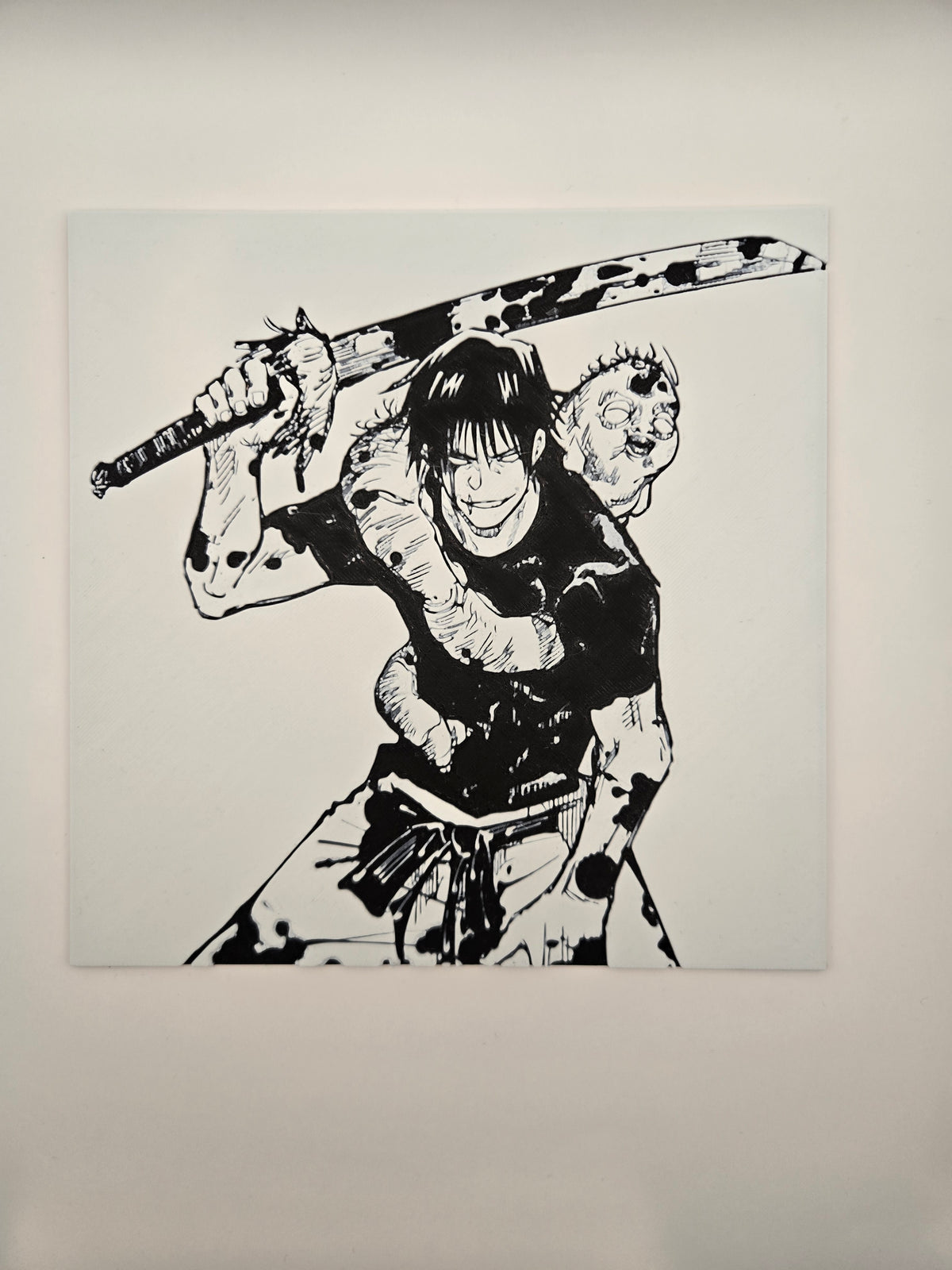 Toji Fushiguro Jujutsu Kaisen Hueforge Art