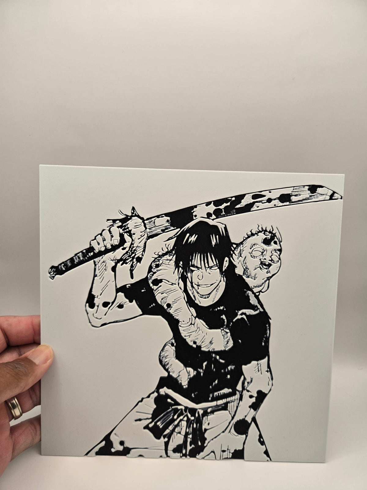 Toji Fushiguro Jujutsu Kaisen Hueforge Art