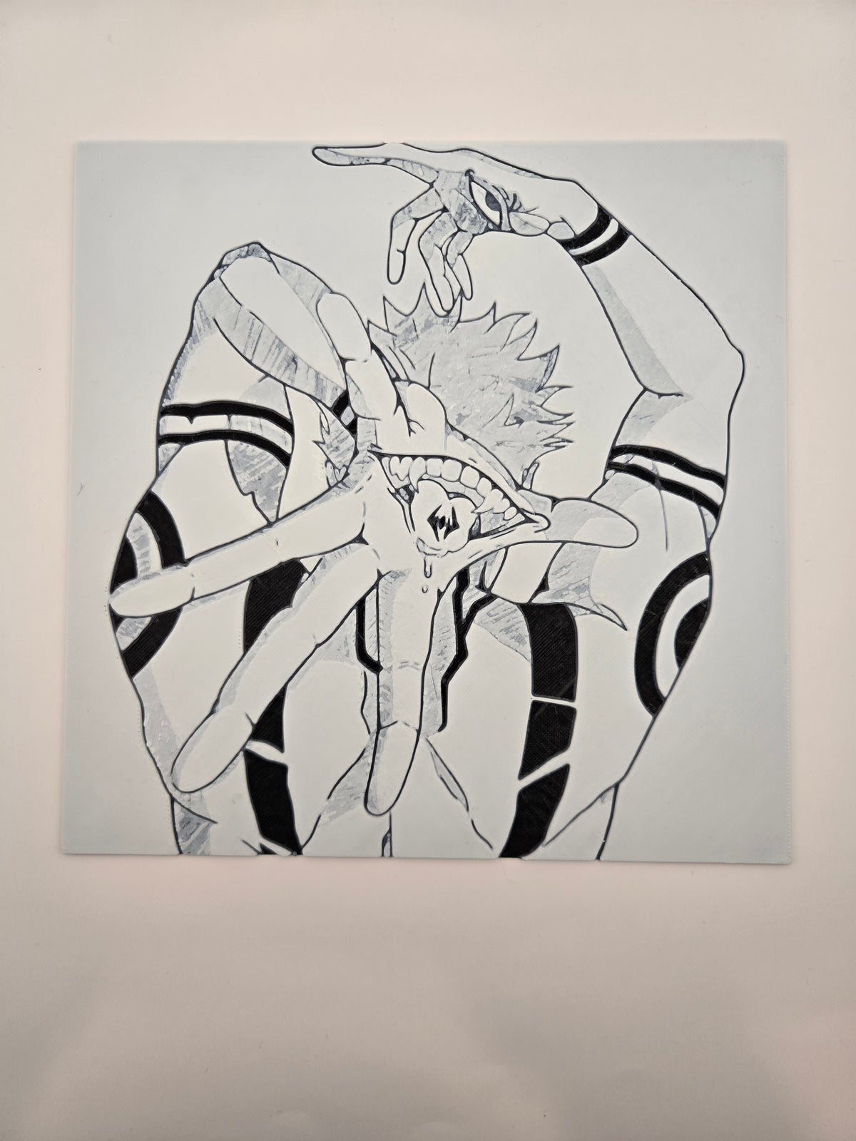 Sukuna Jujutsu Kaisen Hueforge Art