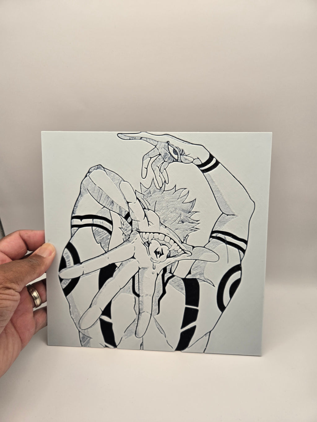Sukuna Jujutsu Kaisen Hueforge Art