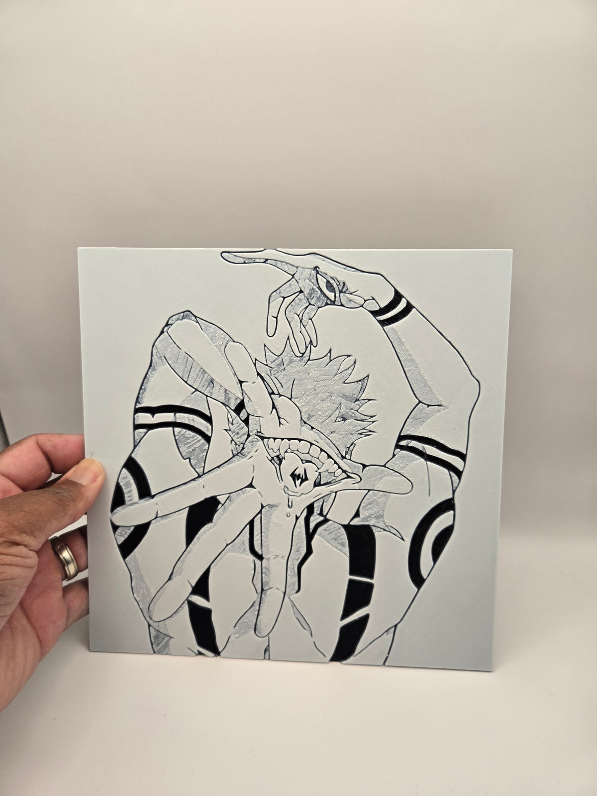 Sukuna Jujutsu Kaisen Hueforge Art