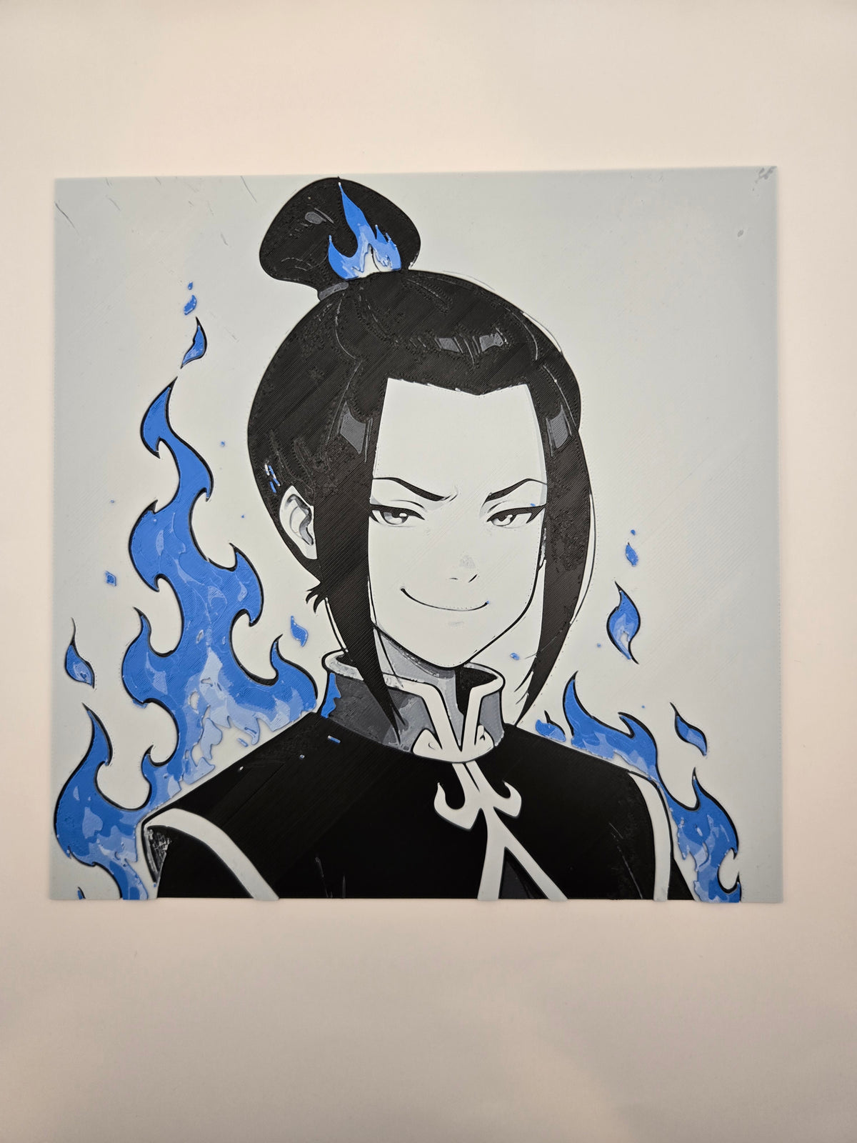 Azula Avatar Hueforge Art |The Last Airbender Wall Art