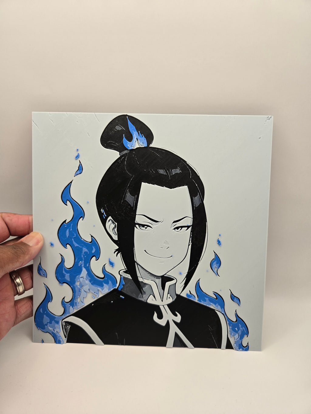 Azula Avatar Hueforge Art |The Last Airbender Wall Art