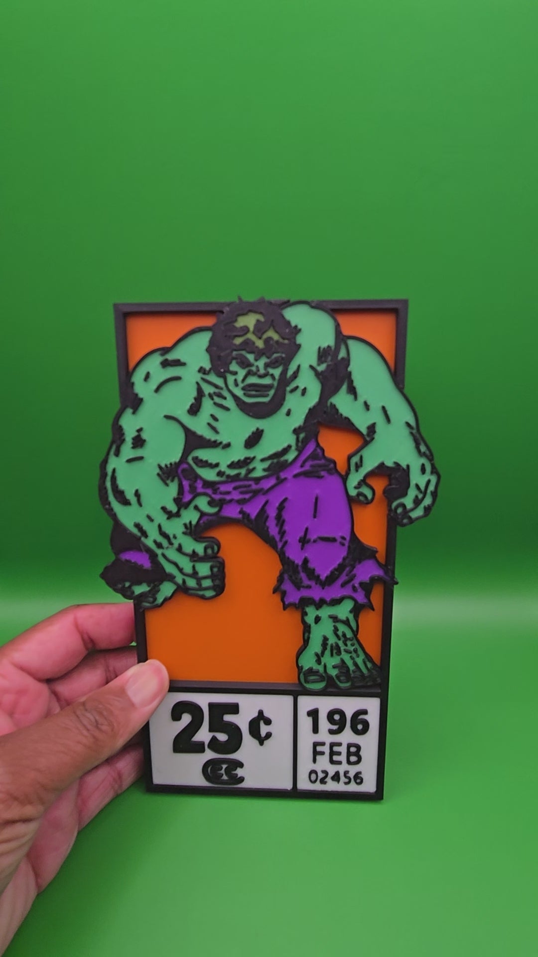 Hulk Comic Book Corner Box