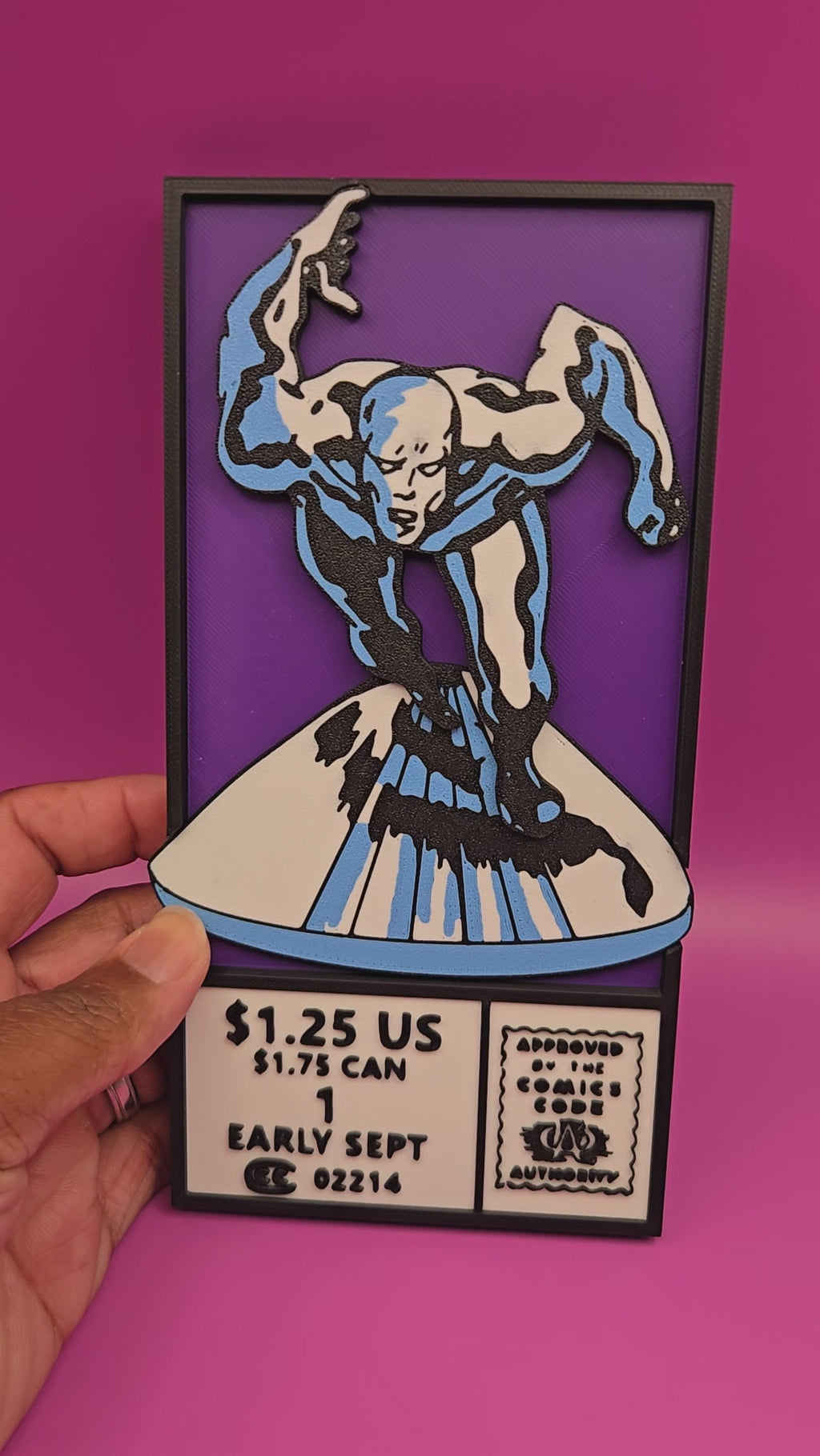 Silver Surfer Comic Corner Box