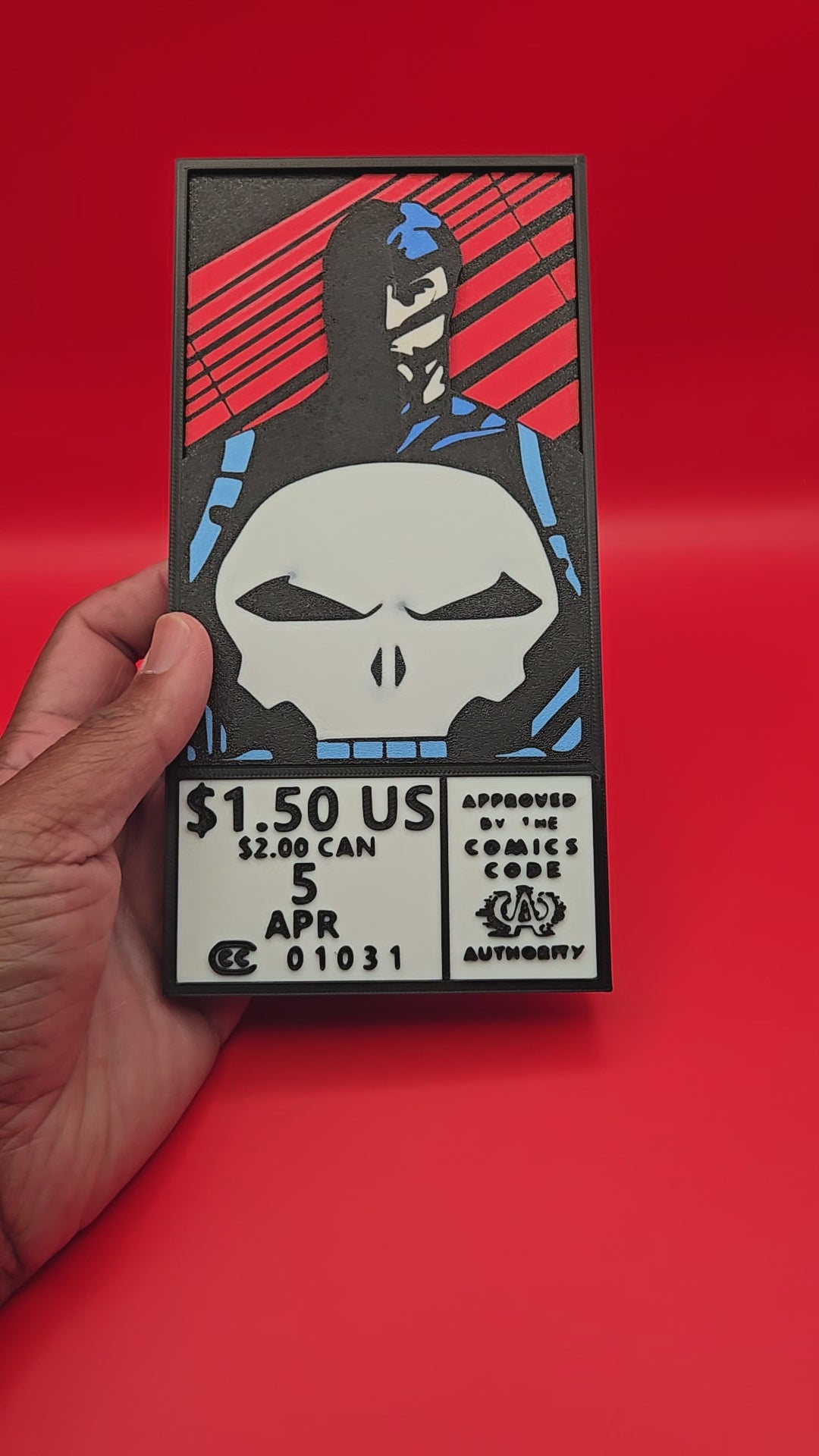 Punisher Comic Corner Box